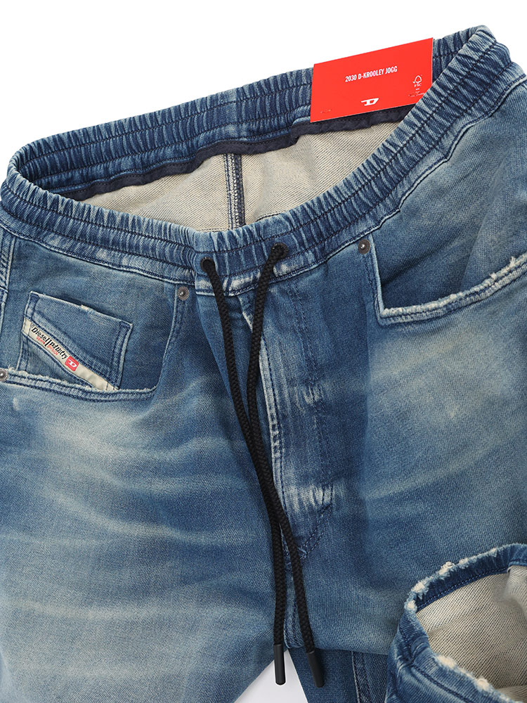 DIESEL ジョグジーンズ W36 KROOLEY R-NE ダメージ加工 DIESEL ジョグジーンズ W36 KROOLEY R-NE ダメージ加工 DIESEL