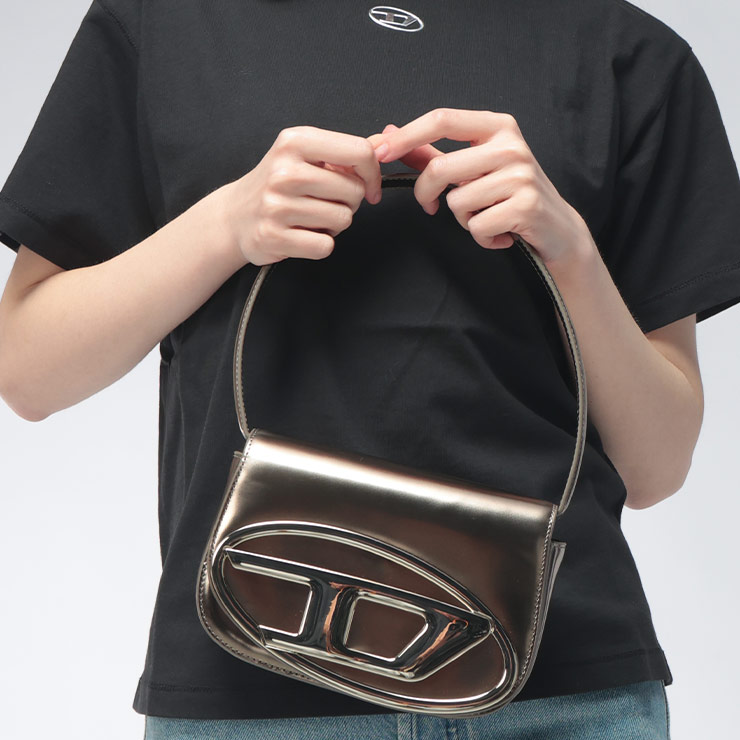 DIESEL（ディーゼル） DIESEL Dロゴ 2WAY ハンドバッグ 1DR M