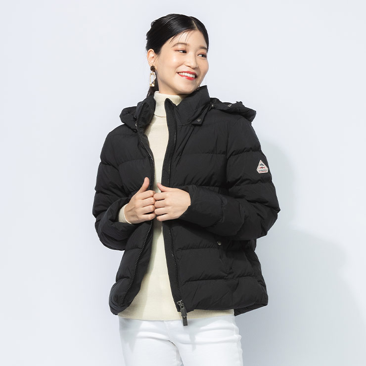 Pyrenex（ピレネックス） フード 着脱 フルジップ レディース ダウン