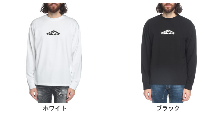 DSQUARED2（ディースクエアード） DSQUARED2 ICON プリント クルー