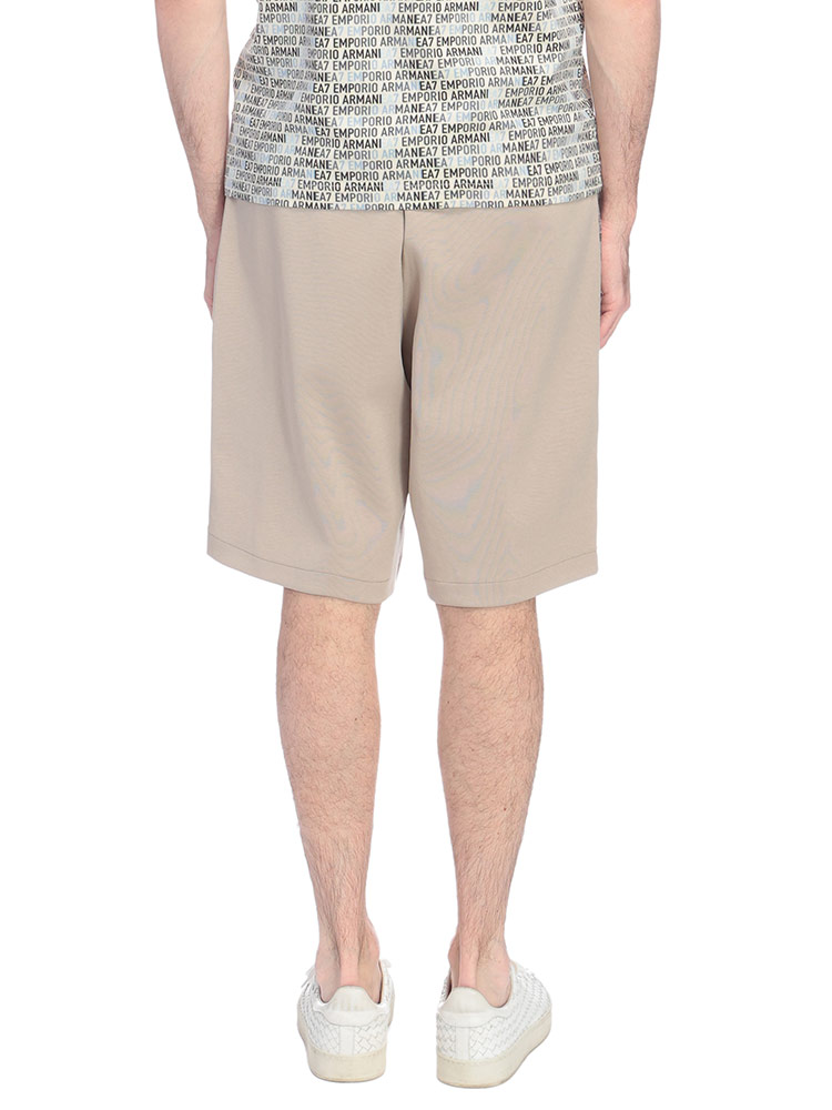 【美品】EA7 エンポリオアルマーニ ボンディング ハーフパンツ ベージュXXL EA7 エンポリオアルマーニ EMPORIO ARMANI ハーフパンツ 短パン