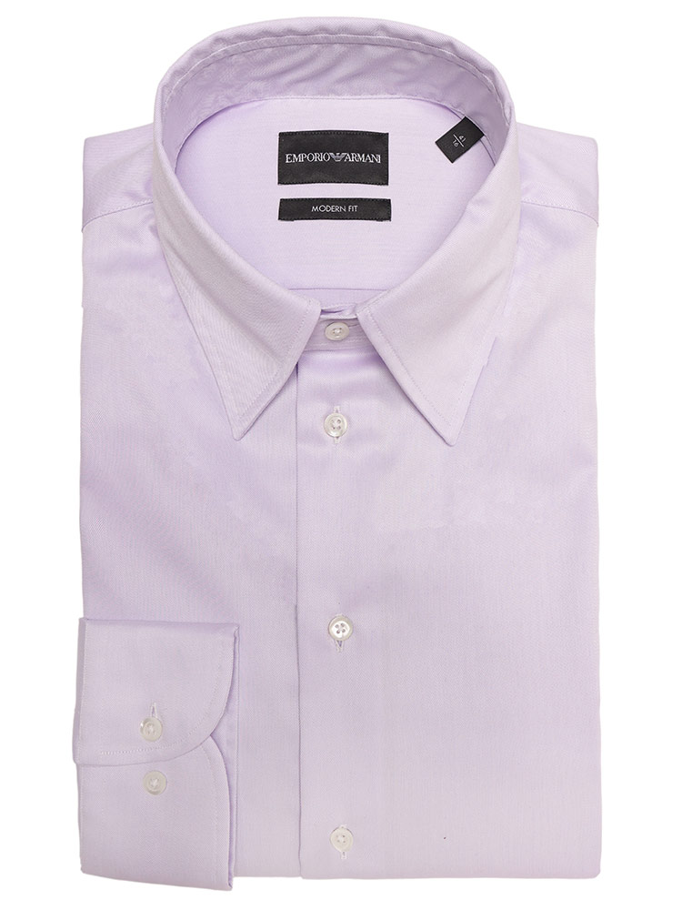 エンポリオアルマーニ　コットンシャツワンピース　154 【匿名配送】 EMPORIO ARMANI エンポリオアルマーニ ドレスシャツ メンズ 無地 長袖