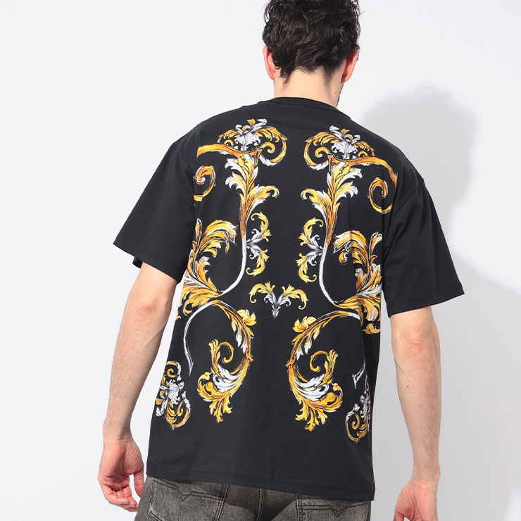 【正規品】美品✨Versace ヴェルサーチ ヴェルサーチェ 半袖Tシャツ VERSACE JEANS COUTURE ヴェルサーチェ ジーンズ クチュール 半袖 T