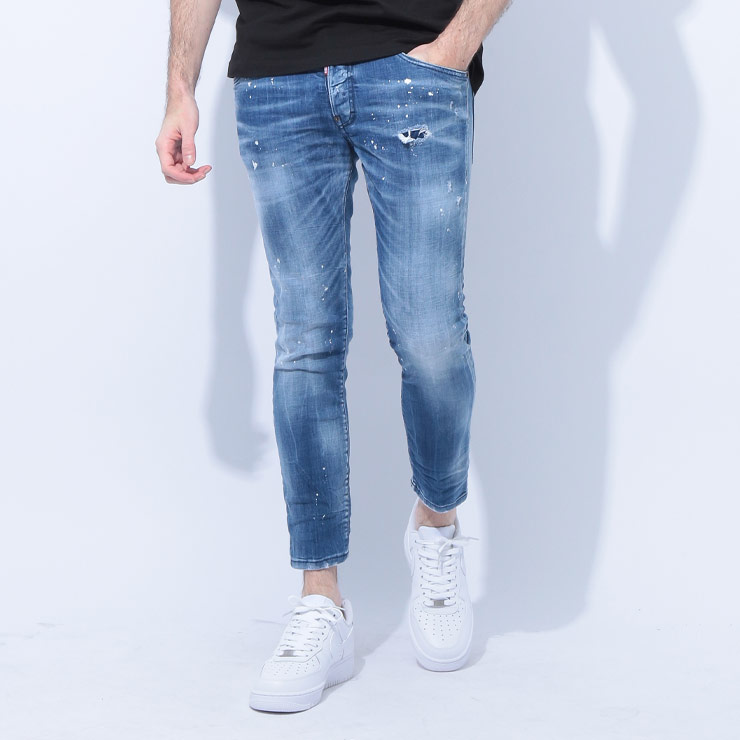 DSQUARED2（ディースクエアード） デニム ジーンズ メンズ ダメージ