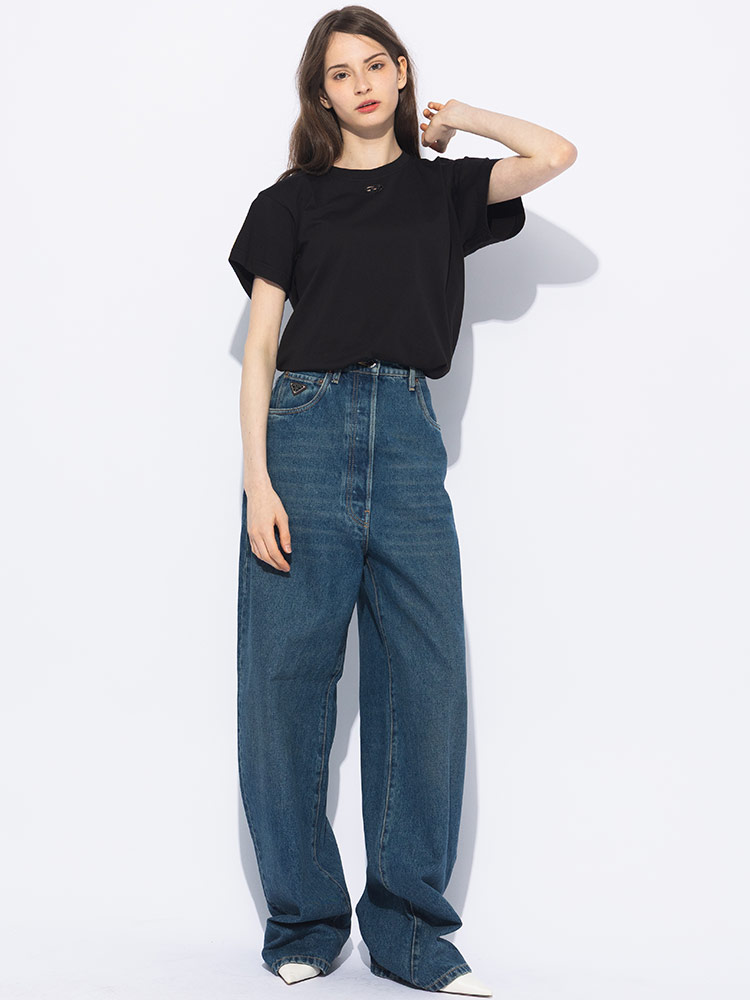 DIESEL（ディーゼル） 半袖 Tシャツ レディース スモールオーバルD