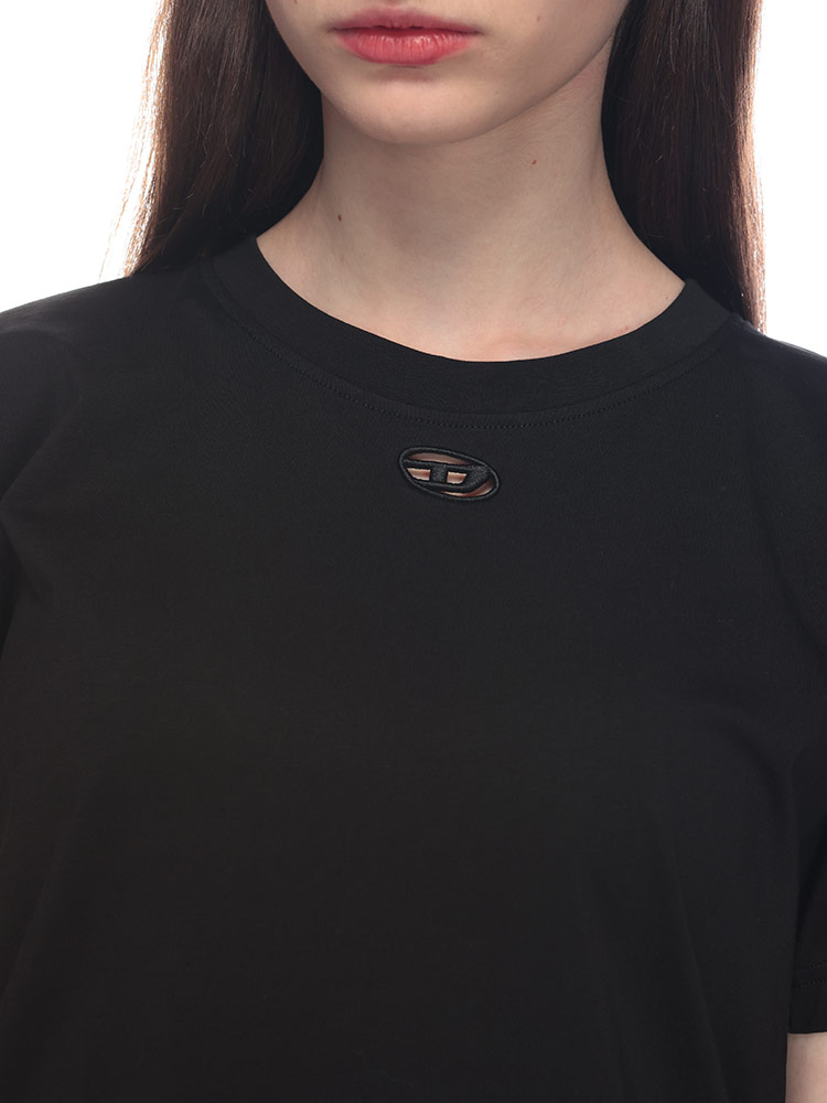 DIESEL（ディーゼル） 半袖 Tシャツ レディース スモールオーバルD