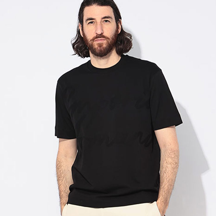 新品 XXL エンポリオアルマーニ タグ付き 半袖Tシャツ 総柄 クルーネック EMPORIO ARMANI エンポリオアルマーニ 半袖 Tシャツ メンズ BIG LOGO
