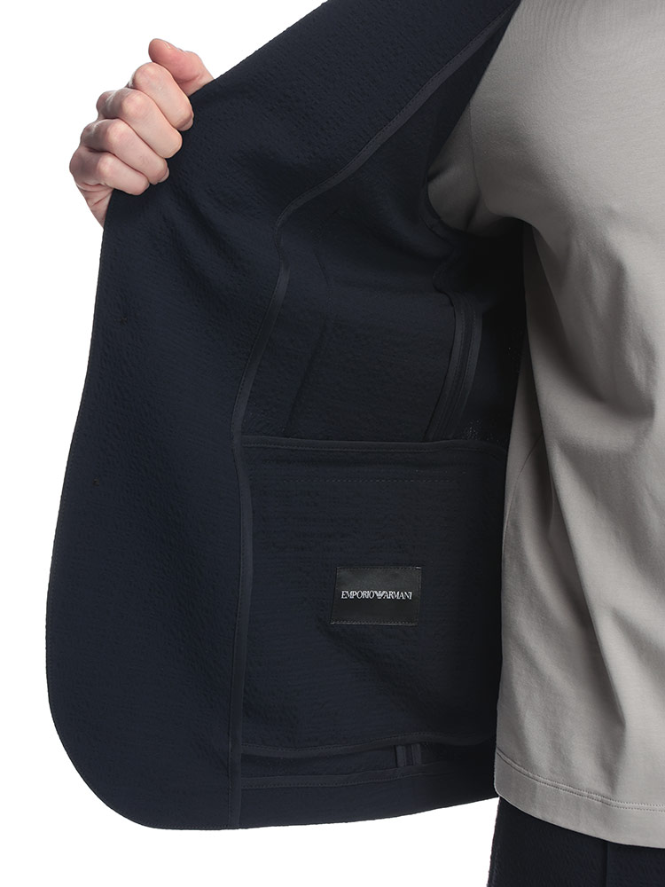 EMPORIO ARMANI エンポリオアルマーニ ジャケット メンズ シアサッカー