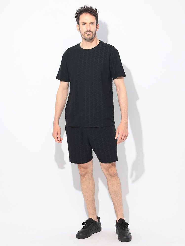 EMPORIO ARMANI エンポリオアルマーニ 半袖 Tシャツ メンズ 総柄