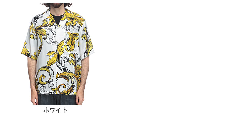 残り僅か★VERSACE JEANS COUTURE★バロッコ Tシャツ 半袖 夏海 残り僅か☆VERSACE JEANS COUTURE☆バロッコ Tシャツ 半袖 夏海
