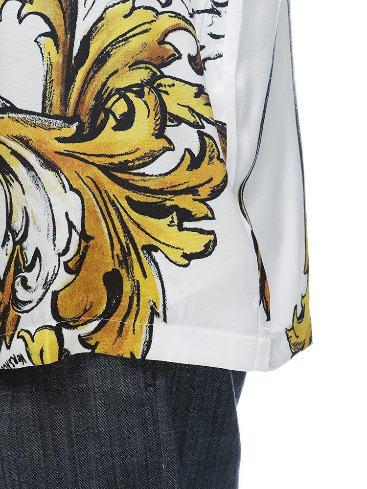 【激レア】GIANNI VERSACE メデューサ シースルー 長袖シャツ versace シースルーシャツ