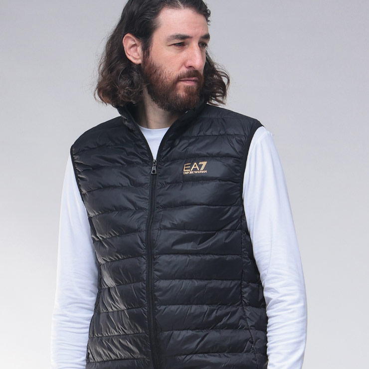 EMPORIO ARMANI エンポリオアルマーニ EA7 パッカブル スタンドカラー