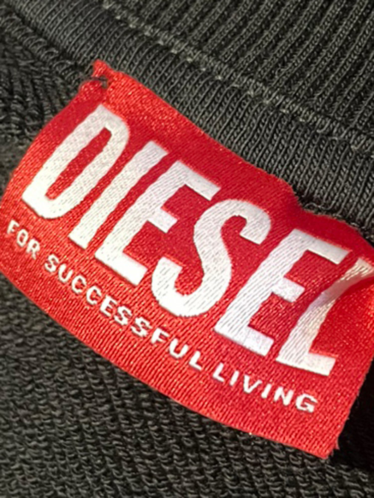 DIESEL（ディーゼル） オーバルD フルジップ パーカー DSLA168420BMBJ