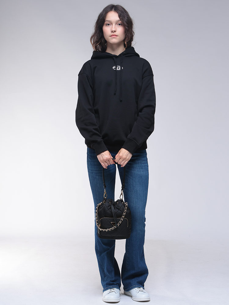 DIESEL パーカー DIESEL（ディーゼル） チェストオーバルD プルオーバー パーカー