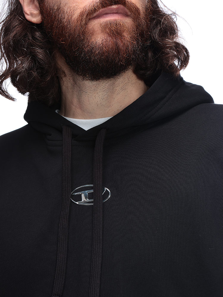 DIESEL（ディーゼル） メンズ オーバルD メタルロゴ ルーズフィット