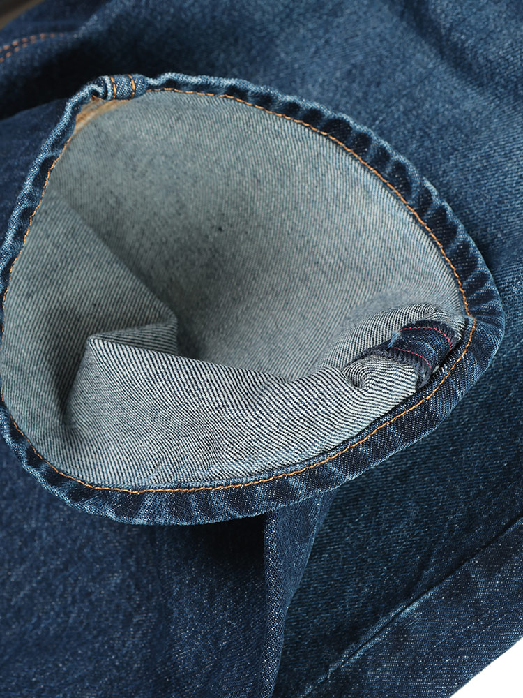 DIESEL（ディーゼル） メンズ ボタンフライ リラックスフィット デニム