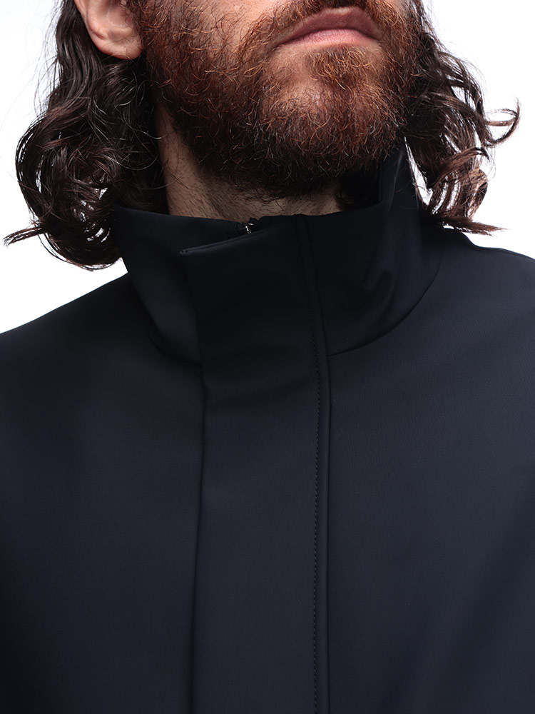 EMPORIO ARMANI エンポリオアルマーニ メンズ スタンドカラー ハーフ