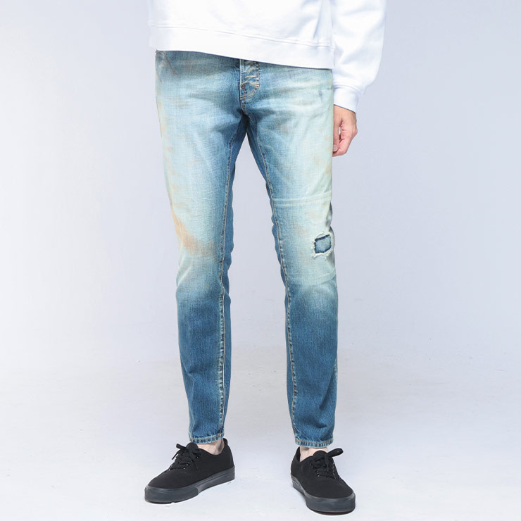DSQUARED2（ディースクエアード） メンズ ダメージデニムパンツ