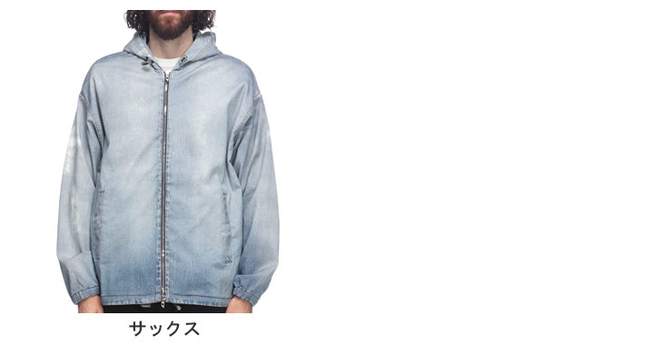 DIESEL（ディーゼル） ストレッチ デジタルグラフィック フルジップ
