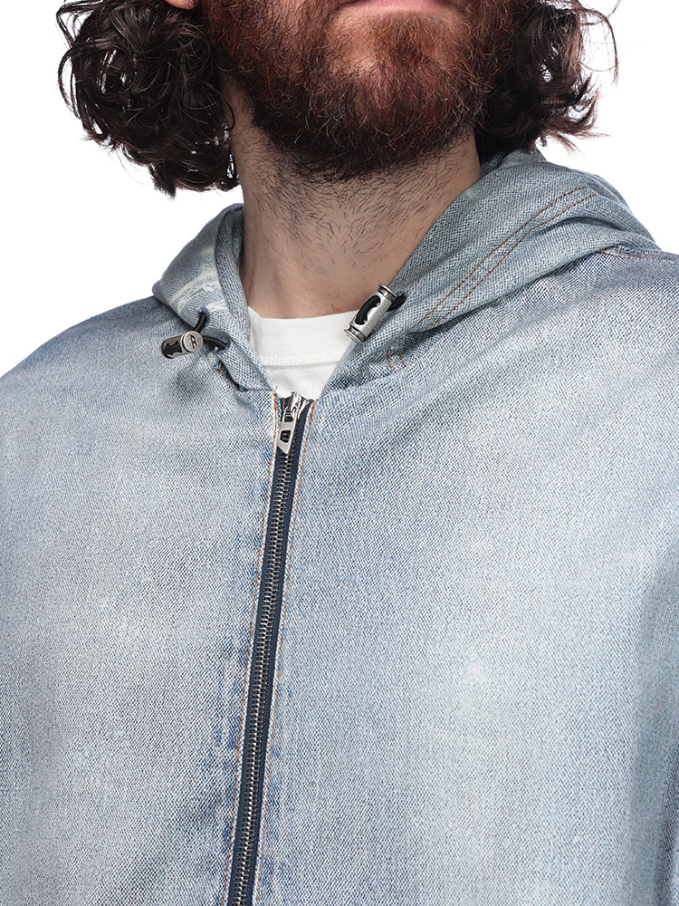 DIESEL（ディーゼル） ストレッチ デジタルグラフィック フルジップ