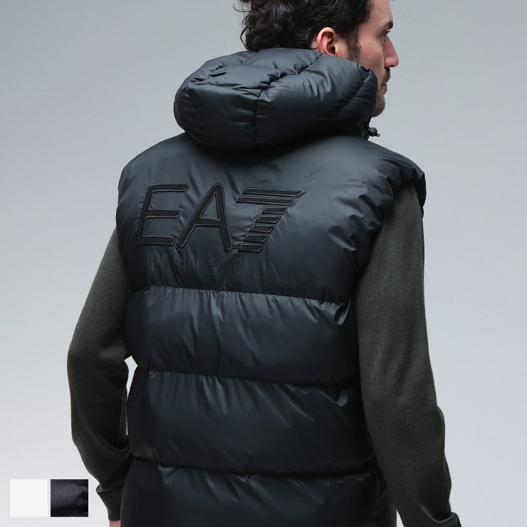 EA7 エンポリオアルマーニ ベスト アウター EMPORIO ARMANI バックロゴ