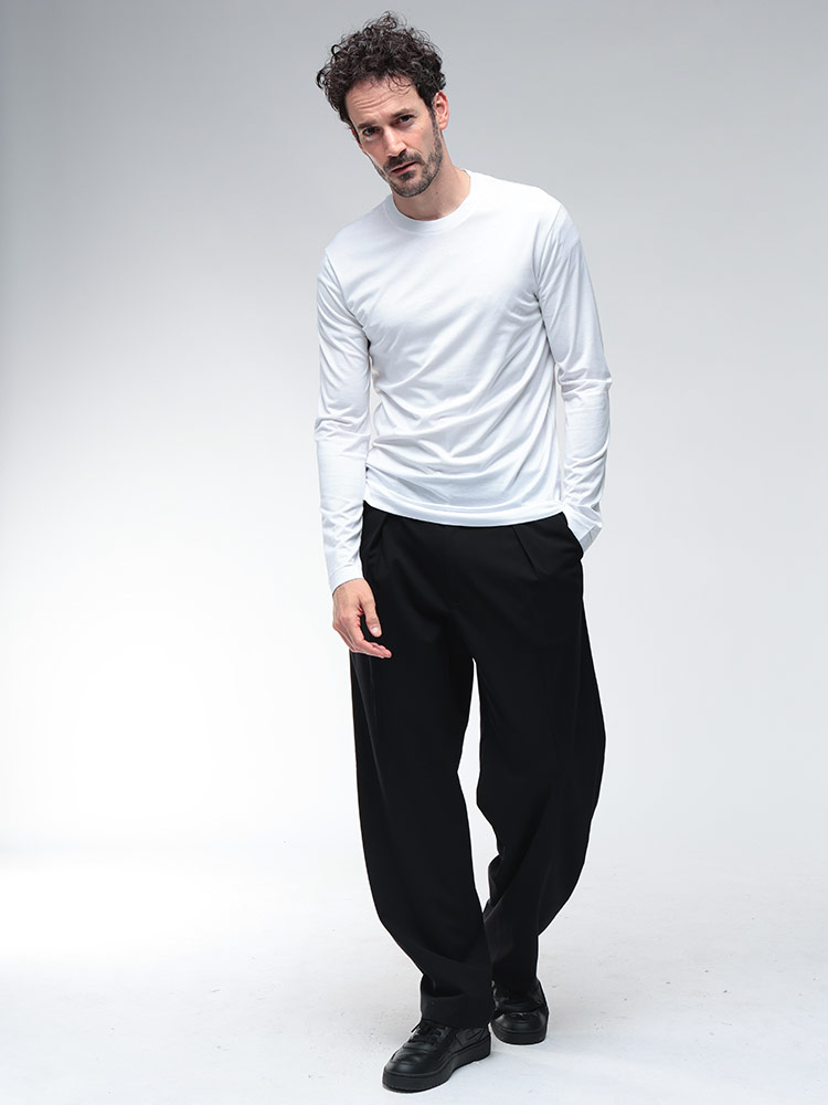 EMPORIO ARMANI エンポリオアルマーニ ロンT トップス ロゴ クルー