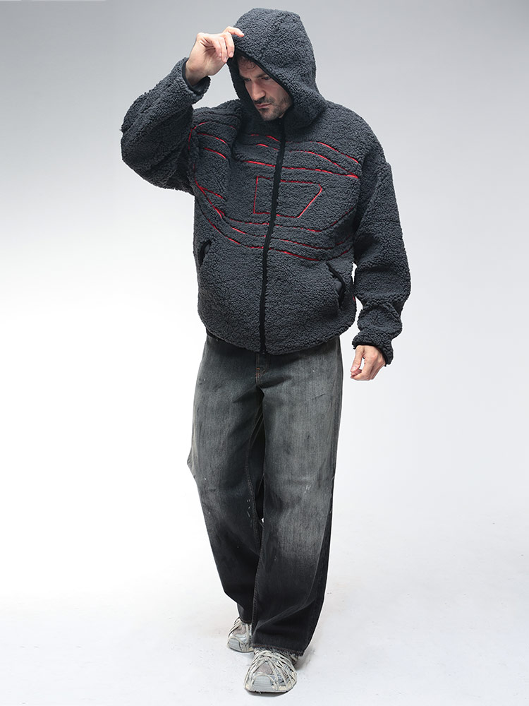 DIESEL（ディーゼル） ブルゾン アウター メガオーバルD フルジップ