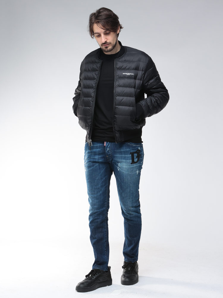 EMPORIO ARMANI エンポリオアルマーニ メンズ ダウン アウター ロゴ