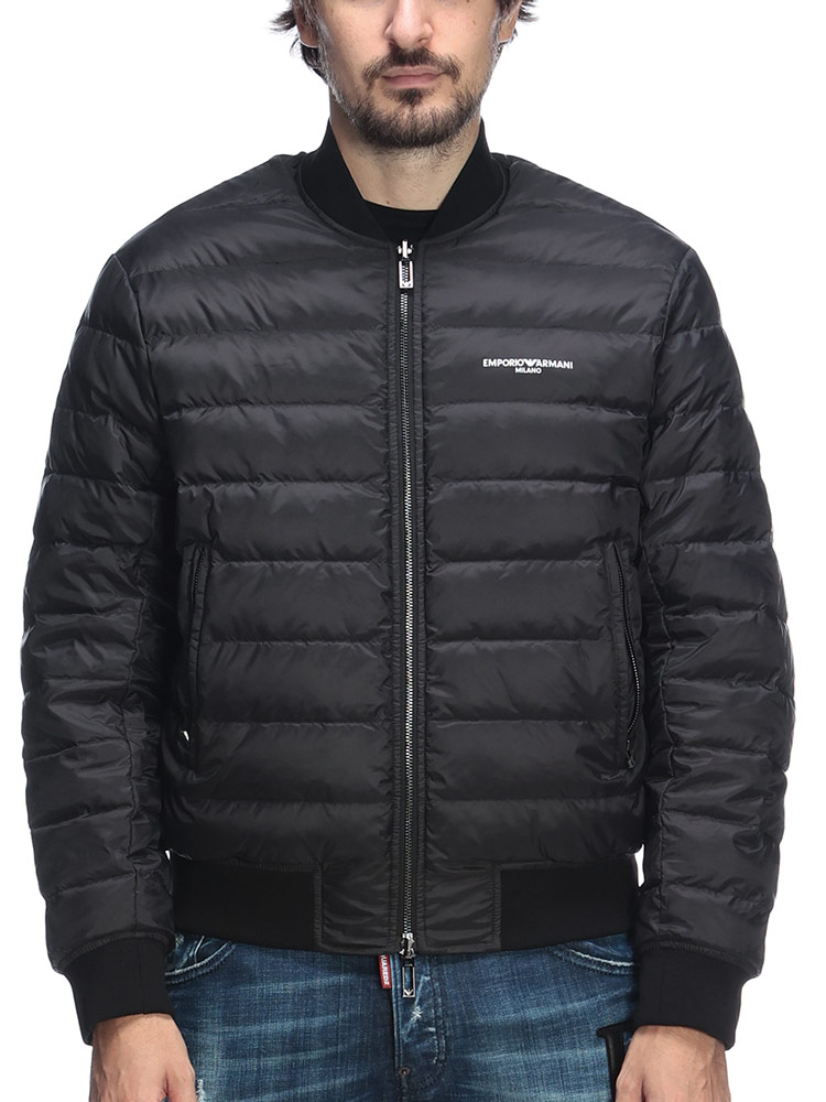 EMPORIO ARMANI ブラック ジャケット 10A ブルゾン　ダウン 楽天市場】エンポリオアルマーニ ダウン（メンズファッション）の通販