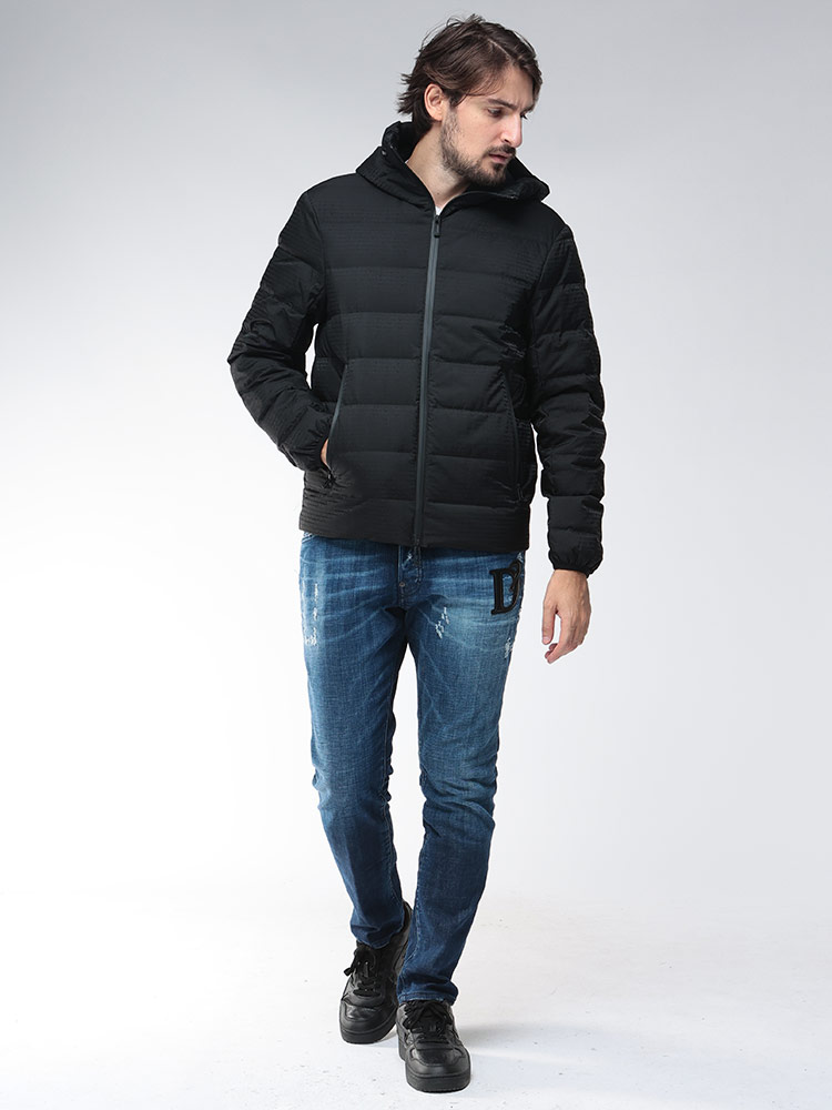 EMPORIO ARMANI エンポリオアルマーニ メンズ ダウン アウター フード