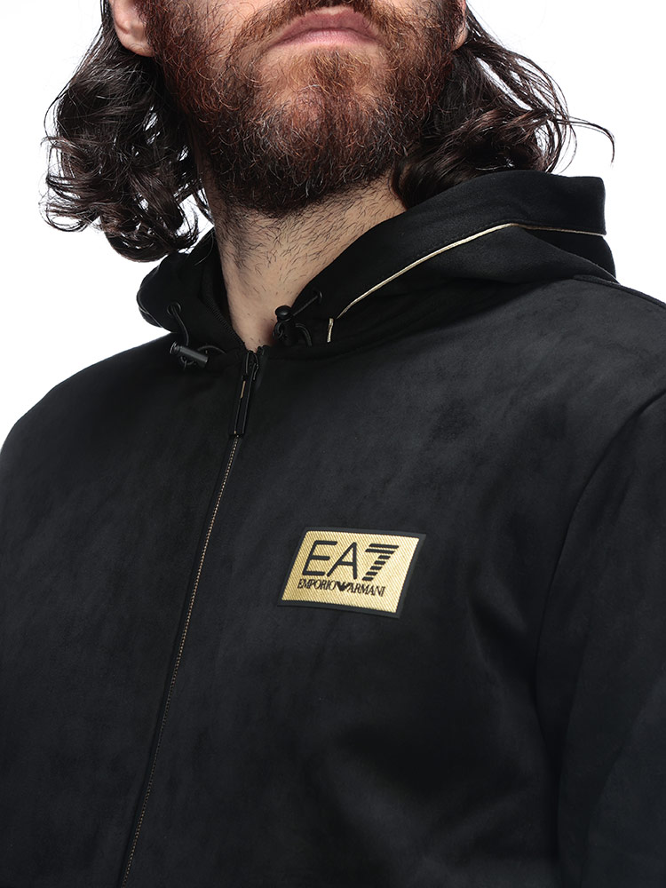EMPORIO ARMANI エンポリオアルマーニ パーカー トップス ゴールド