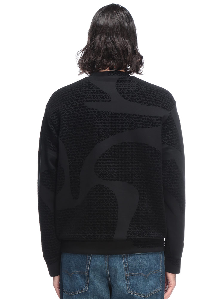 EMPORIO ARMANI エンポリオアルマーニ スウェット トップス フロッキー