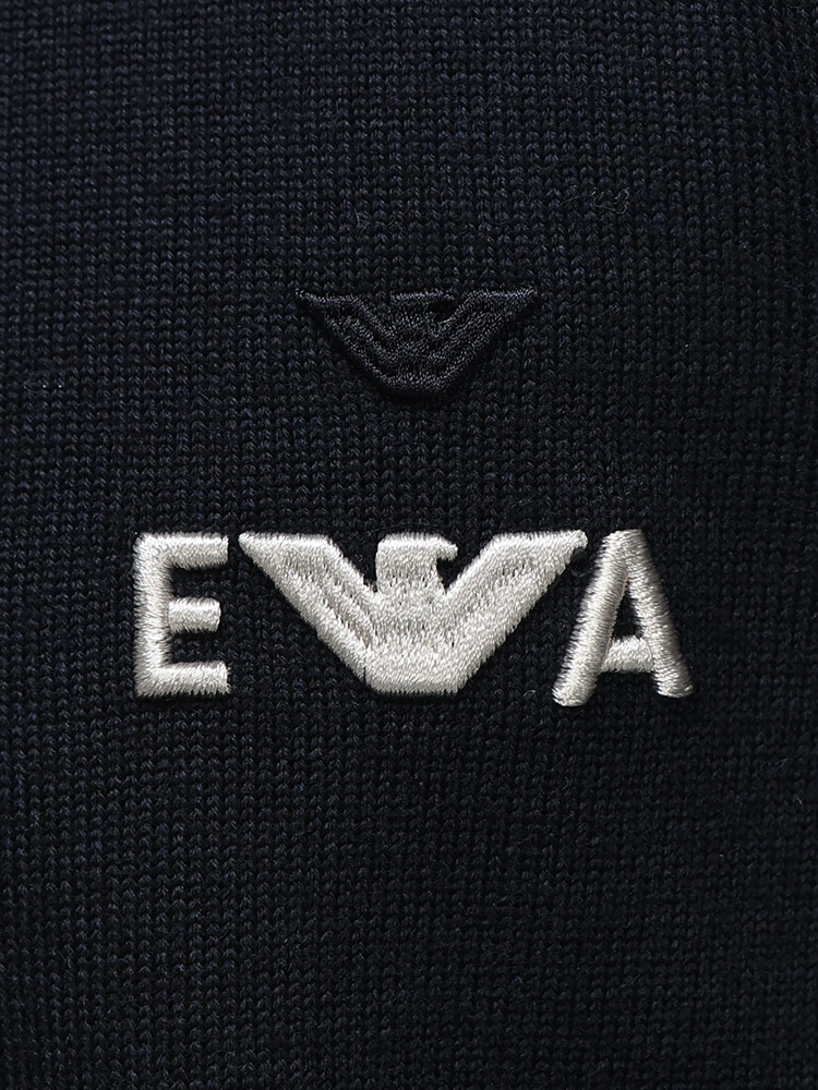 EMPORIO ARMANI エンポリオアルマーニ ニット トップス 胸ロゴ