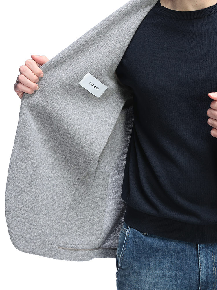 LARDINI（ラルディーニ） ジャケット アウター ブークレ シルク