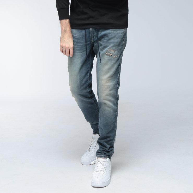 DIESEL（ディーゼル） デニムパンツ メンズ ダメージ加工 ストレッチ