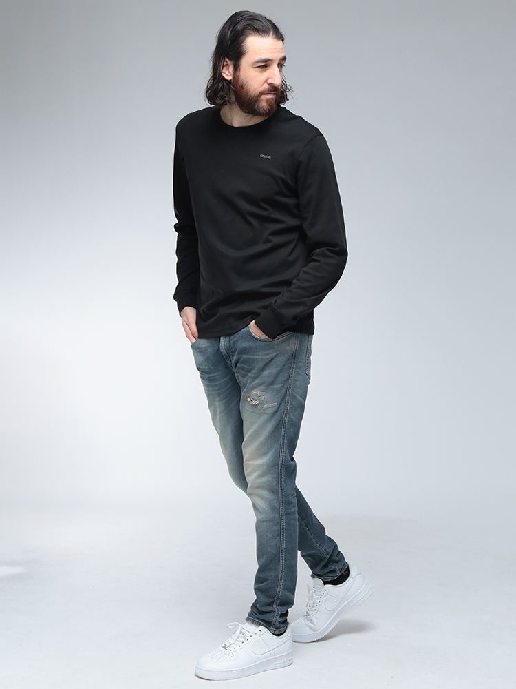 DIESEL（ディーゼル） デニムパンツ メンズ ダメージ加工 ストレッチ