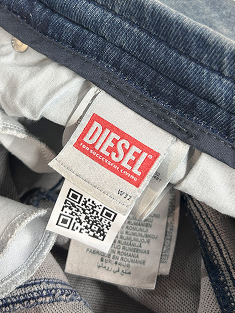 DIESEL（ディーゼル） デニムパンツ メンズ ダメージ加工 ストレッチ