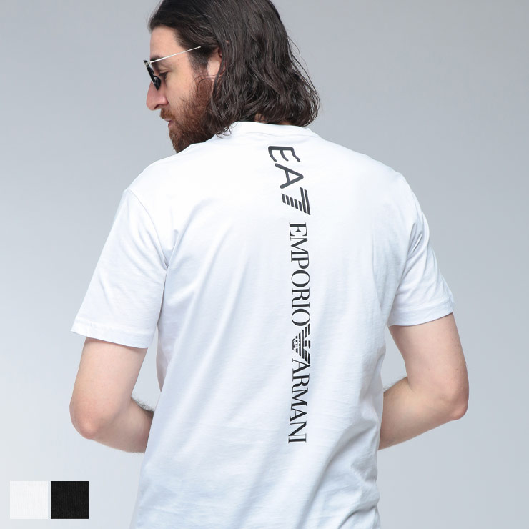 EA7 エンポリオアルマーニ Tシャツ メンズ EMPORIO ARMANI ロゴ バック