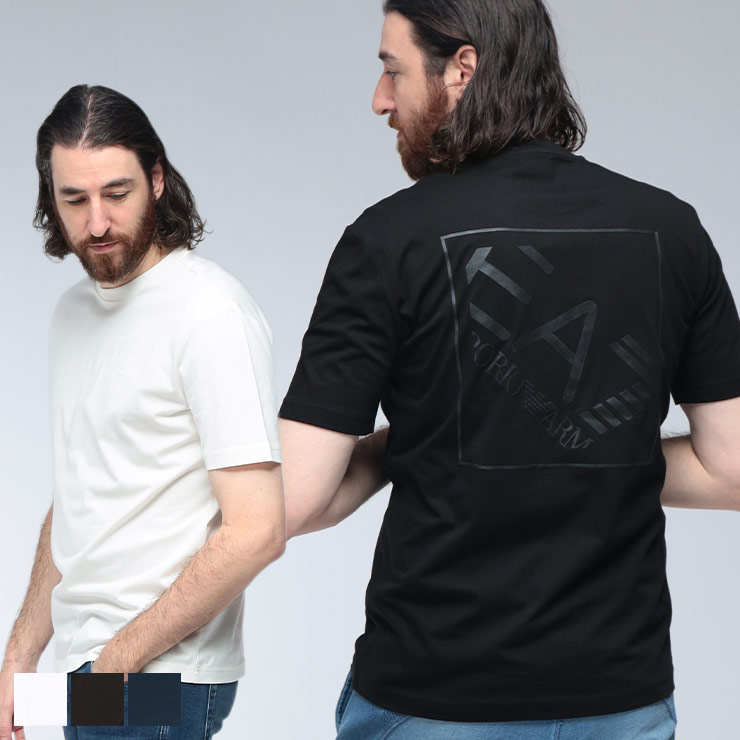 EA7 エンポリオアルマーニ Tシャツ メンズ EMPORIO ARMANI ロゴ バック