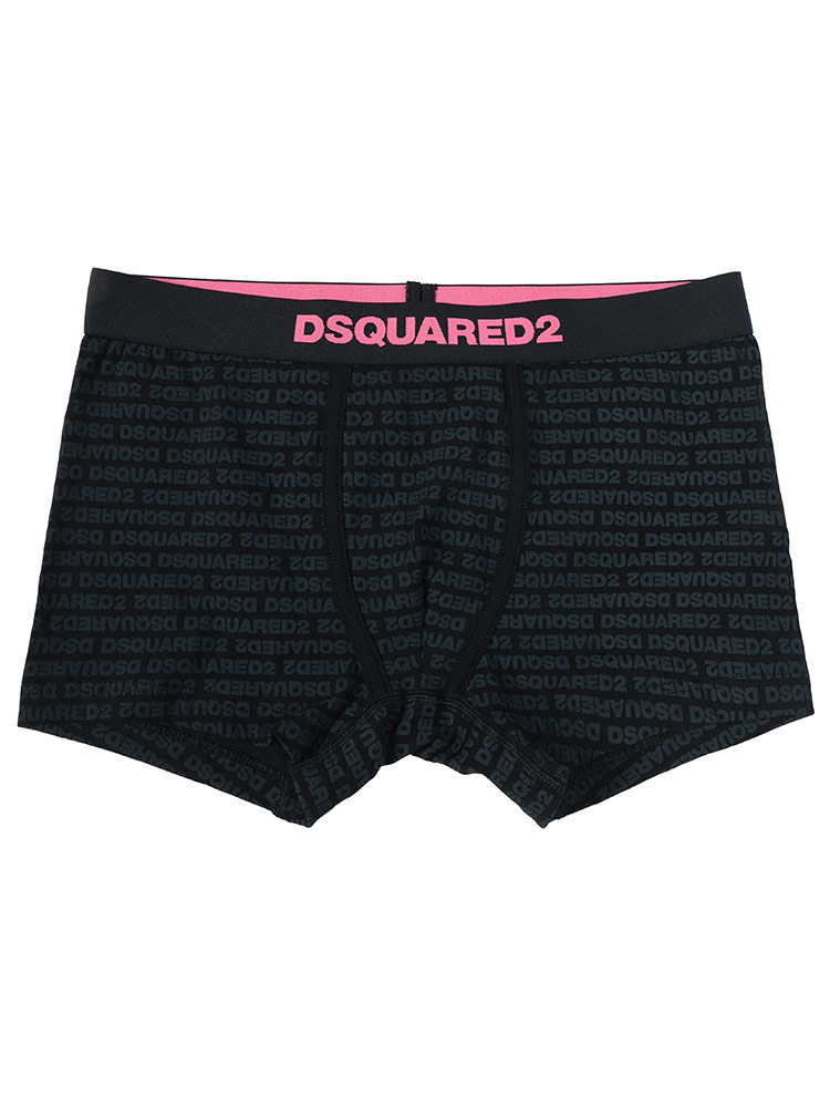 専用dsquared2 正規品 虎柄 下着 アンダーウェア ディースクエアード DSQUARED2（ディースクエアード） ボクサーパンツ メンズ 総ロゴ 前