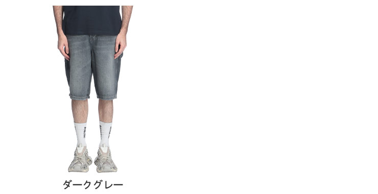DIESEL（ディーゼル） ショーツ メンズ ロゴ デニム ボタンフライ