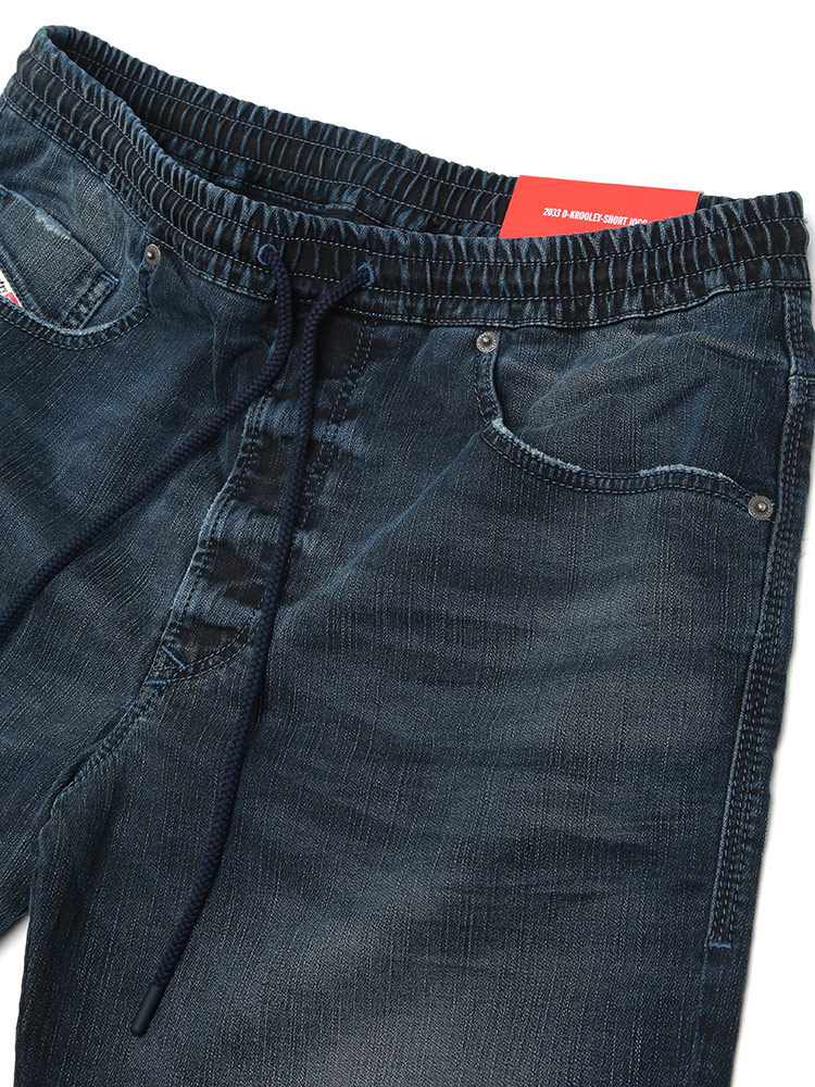 DIESEL（ディーゼル） ショーツ メンズ ロゴ デニム ジップフライ