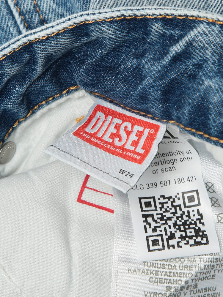 DIESEL（ディーゼル） デニムパンツ レディース ボタンフライ ワイド