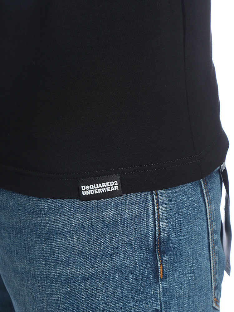 DSQUARED2（ディースクエアード） メンズ Tシャツ 半袖 ロゴ クルー