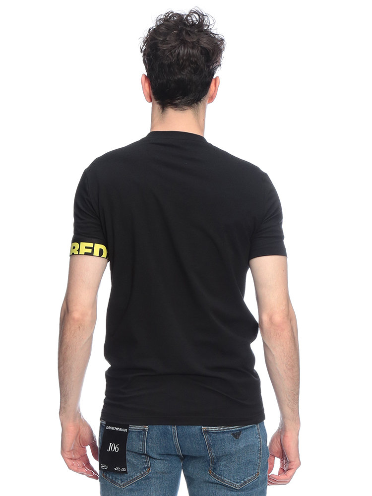 DSQUARED2（ディースクエアード） メンズ Tシャツ 半袖 ロゴ クルー