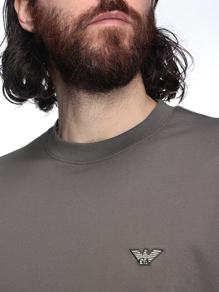 EMPORIO ARMANI エンポリオアルマーニ ロンT メンズ ロゴ ワンポイント