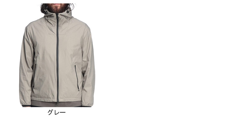 エンポーリオ アルマーニ　グレーの軽量ジャケット EMPORIO ARMANI エンポリオアルマーニ アウター メンズ 総ロゴ
