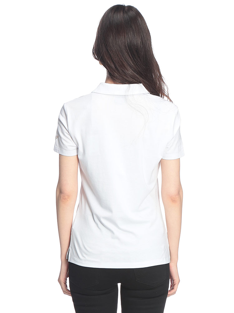 新品【エンポリオアルマーニ】ロゴ刺繍 スキッパーネック ポロシャツ 黒 M(L) EMPORIO ARMANI (エンポリオアルマーニ) メンズ ポロシャツ 半袖 襟