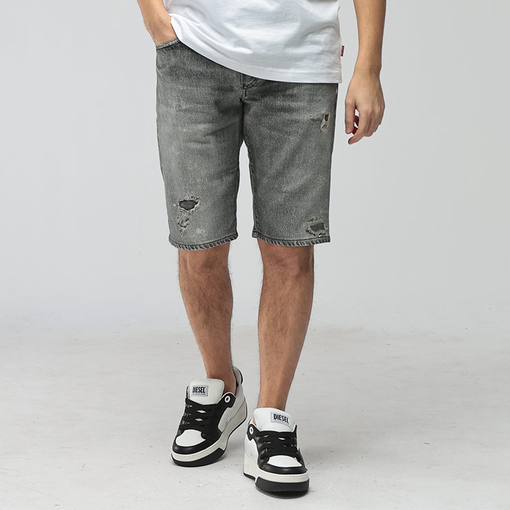 23AW ディーゼル DIESEL メタル Dロゴ 短丈 クロップドデニムトップ 23AW ディーゼル DIESEL メタル Dロゴ 短丈 クロップドデニムトップ