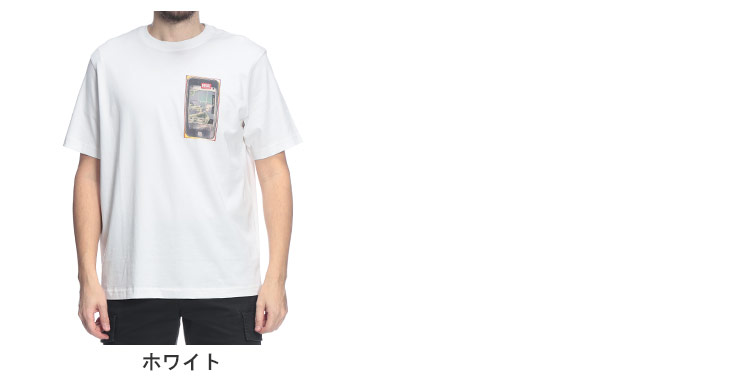 DIESEL（ディーゼル） メンズ Tシャツ 半袖 ロゴ デジタルプリント